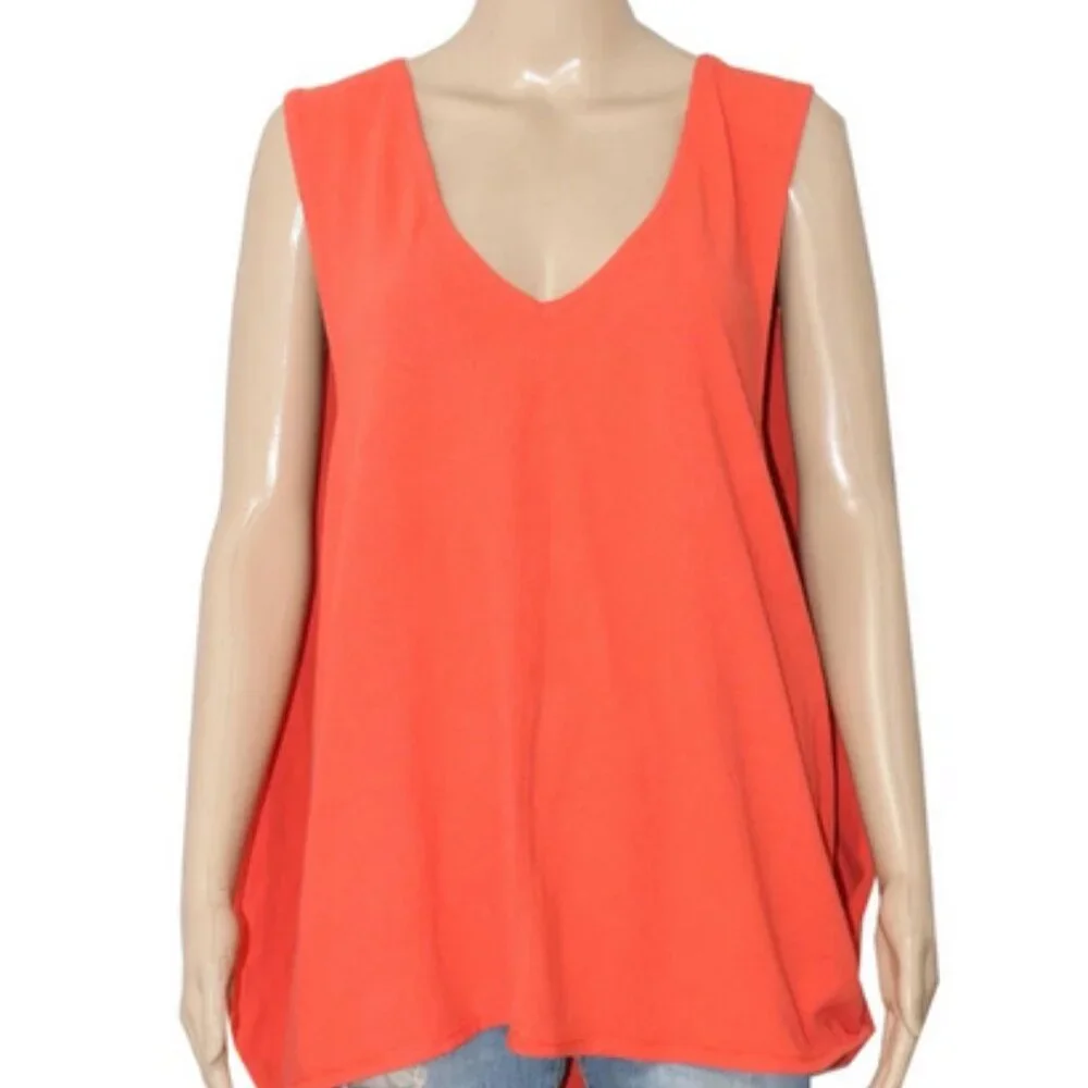 Free People FP Beach Free Est Santina Tank Top Dropped Armholes M